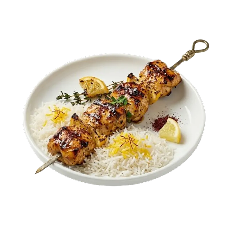 Grilled Lemon Chicken Chunks