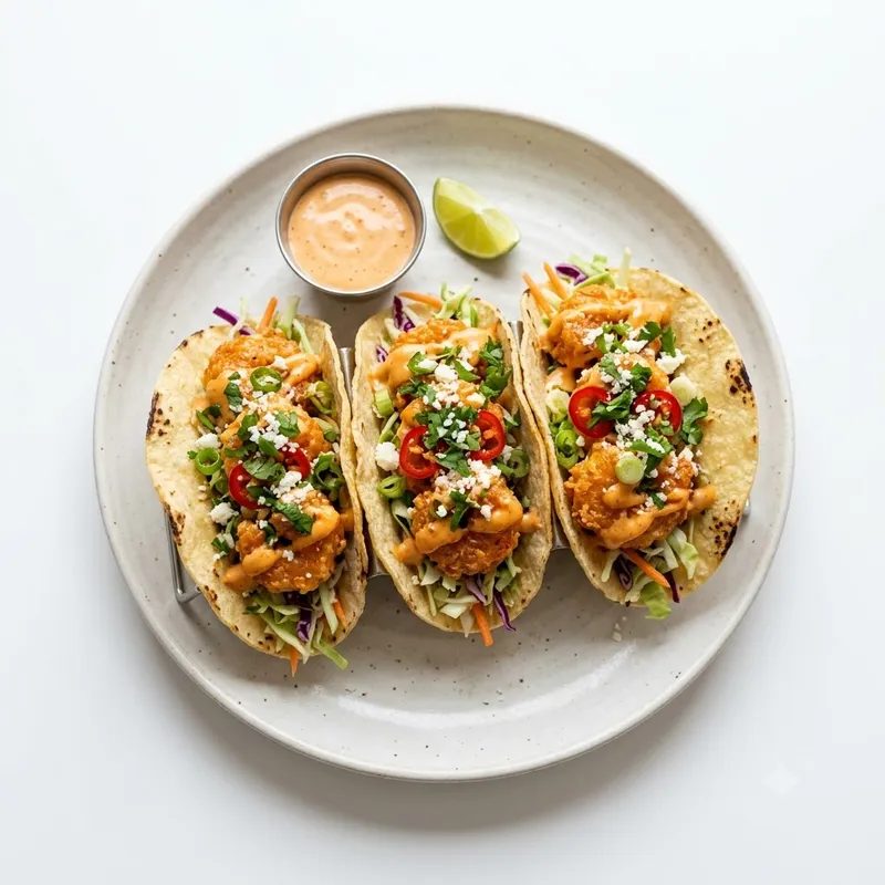 Bang Bang Shrimp Tacos