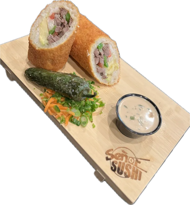 Carne Asada Sushi Burrito