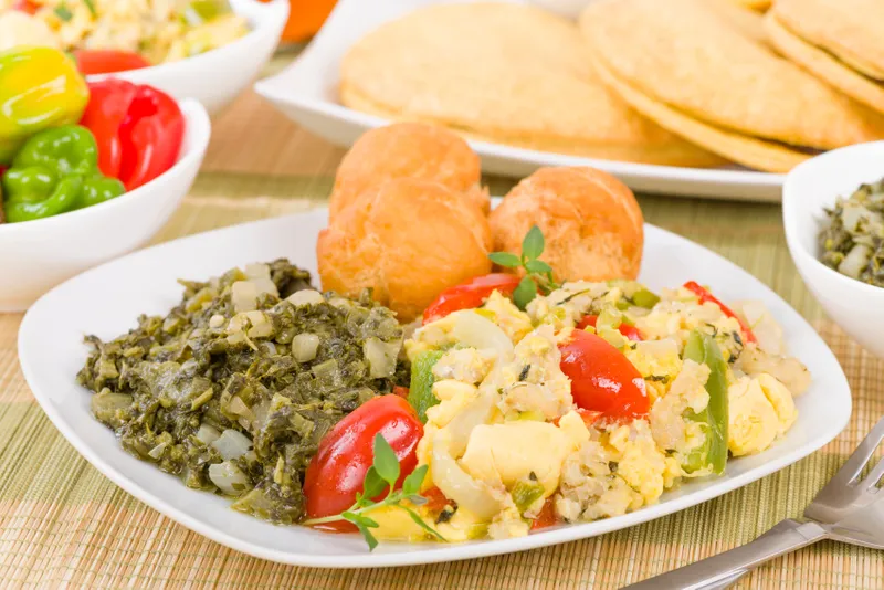 Callaloo And Saltfish