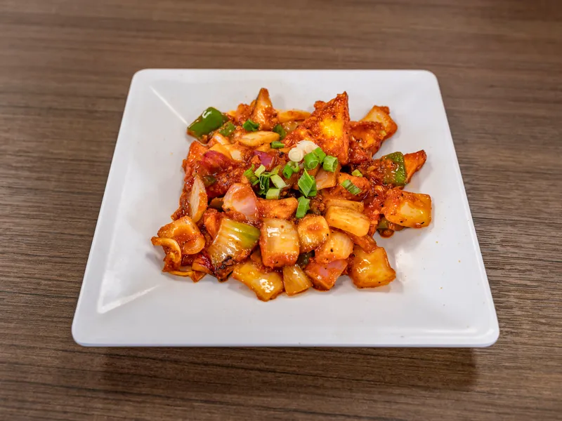 Dry Paneer Chili