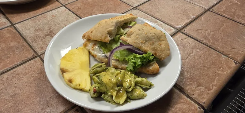Fresh Grilled Atlantic Salmon Sandwich