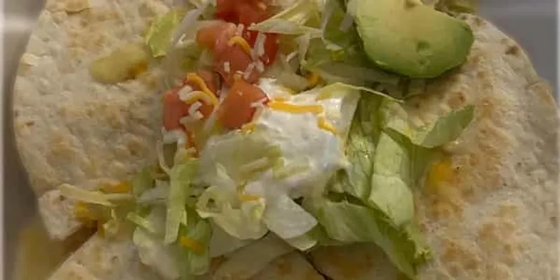25. Chicken And Cheese Quesadilla