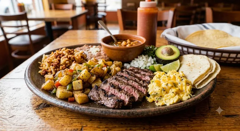 Steak Breakfast Plate