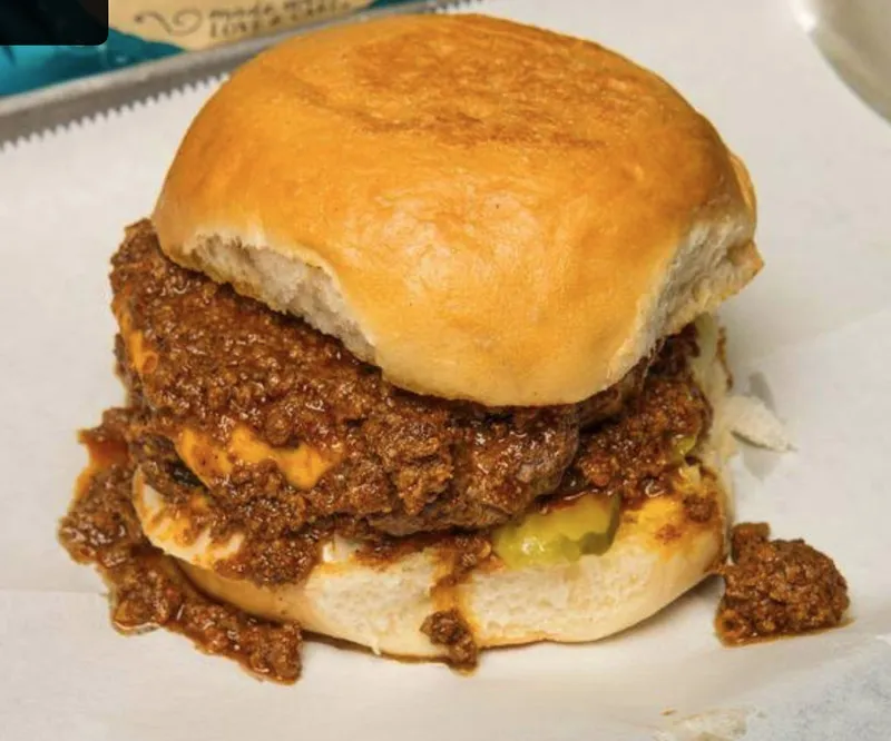 Texas Chili Cheese Burger
