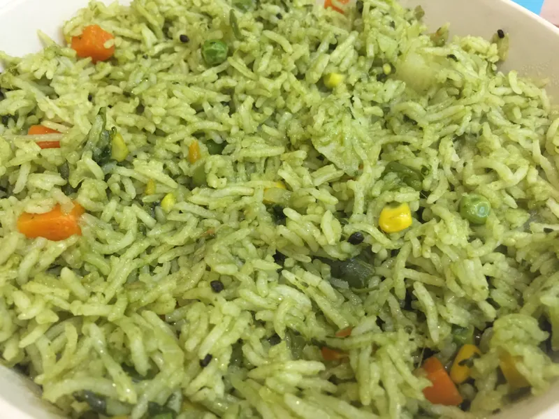 Garden Green Pulao