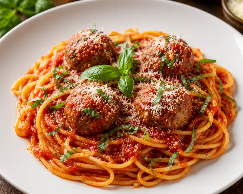 Spaghetti Meatballs