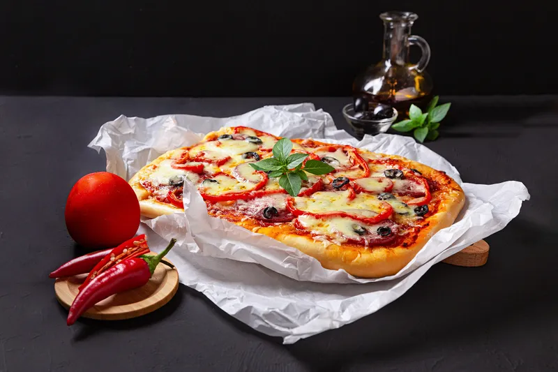 Sicilian Veggie Pizza