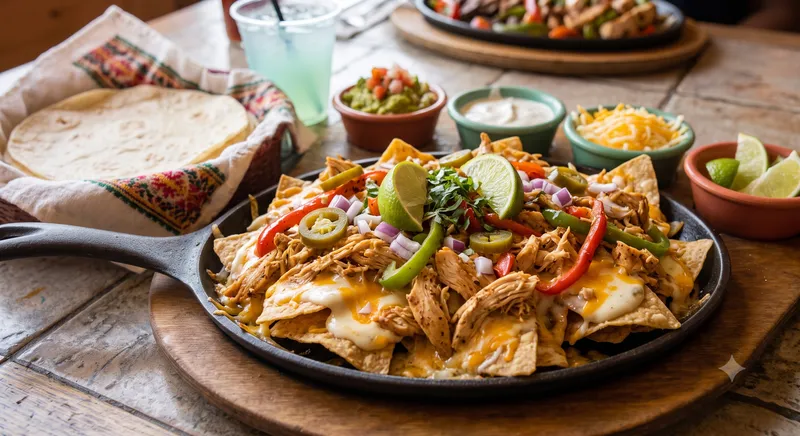 Shredded Chicken Nachos