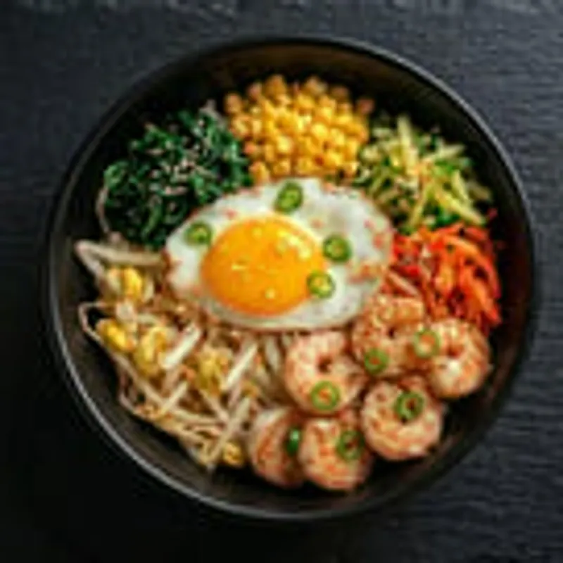Shrimp Bibimbap