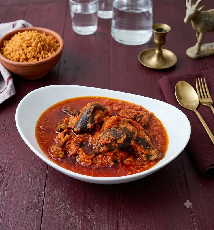 Goatmeat Stew With Rice
