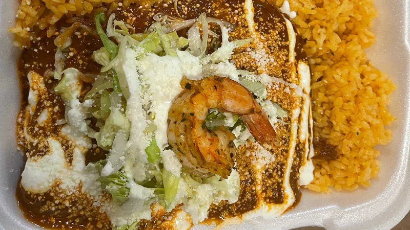 Enchiladas With Shrimp