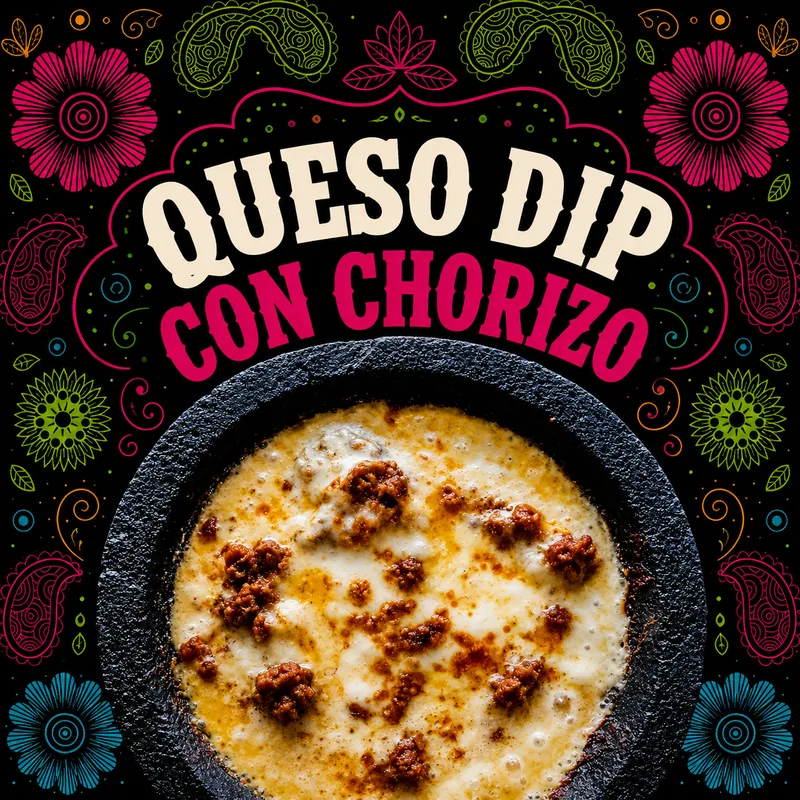 Queso Fundido with Chorizo