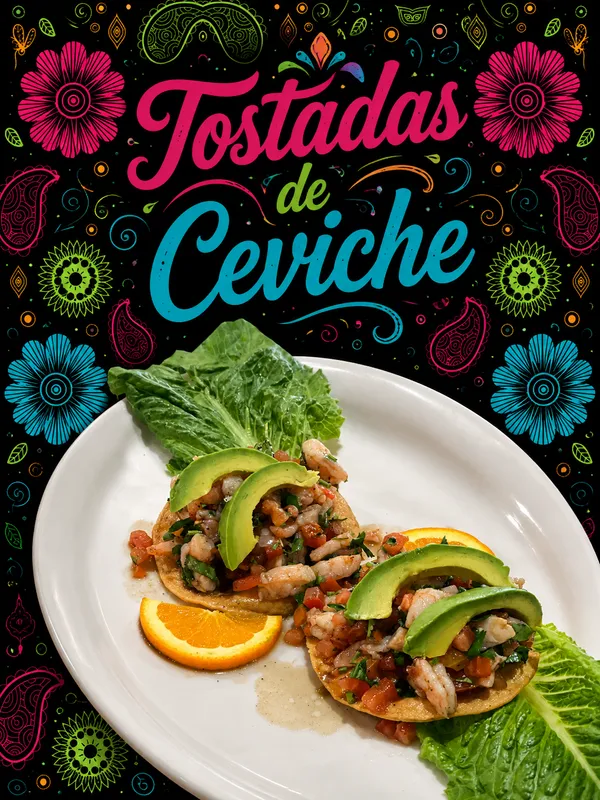 Tostadas de Ceviche (2)