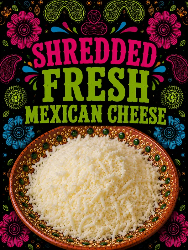 Shredded Fresh Mexican Cheese 4oz