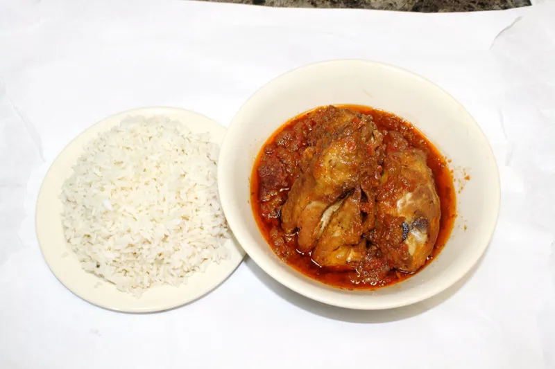 Chicken Gravy with Rice