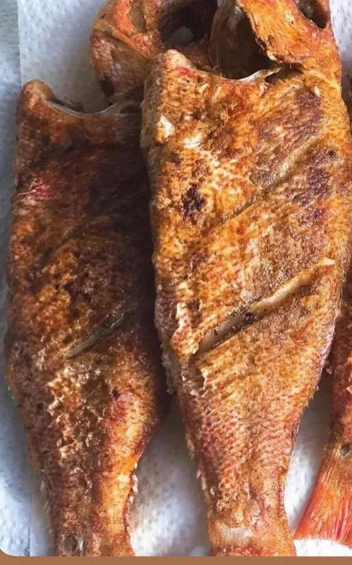 Fried Red Snapper Fish
