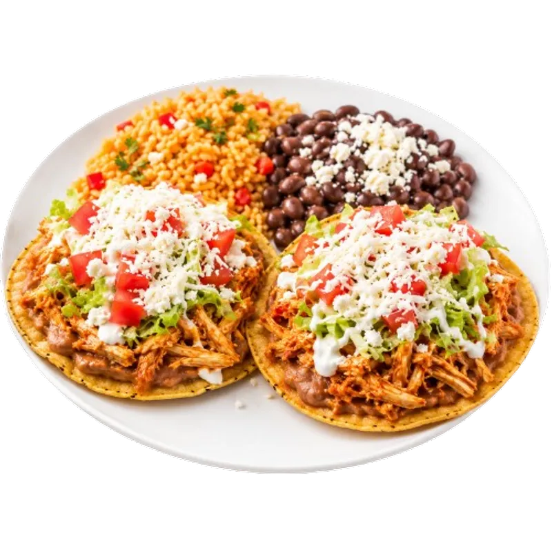 2 Tinga Tostadas Chicken