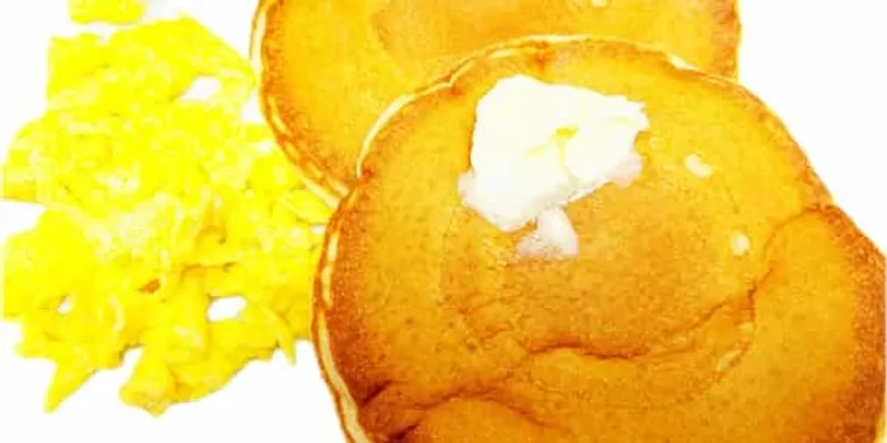 2 Cakes And 2 Fresh Eggs