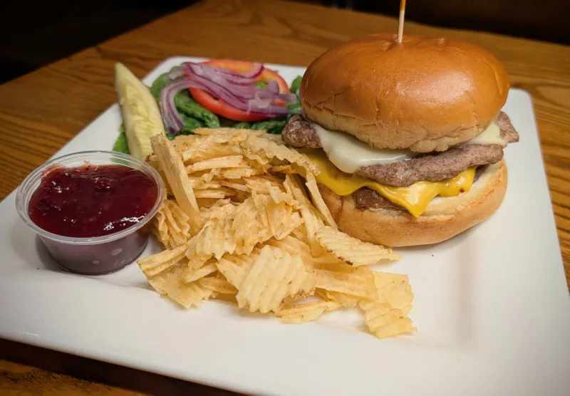 Double Stacked Turkey Burger