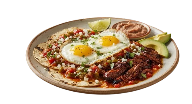 Huevos Rancheros - With  Barbacoa