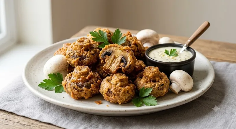 Hand Battered Mushrooms