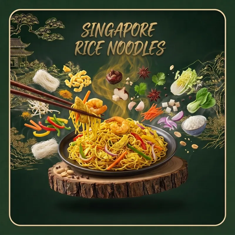 Singapore Rice Noodles
