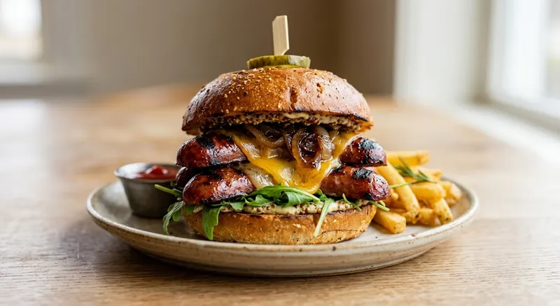 Smoked Sausage Sandwich