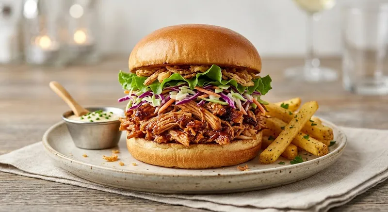 Pulled Chicken Sandwich