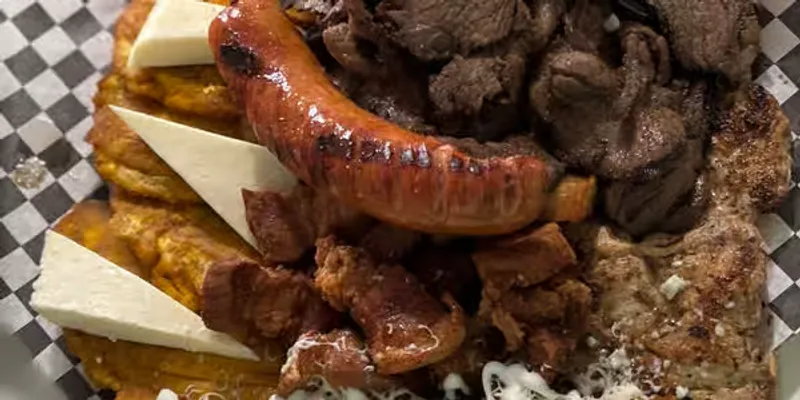 Parrilla Para Dos Con Cachapas / Grill For Two With Cachapas
