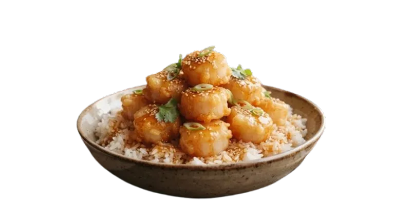 Crispy Honey Scallops