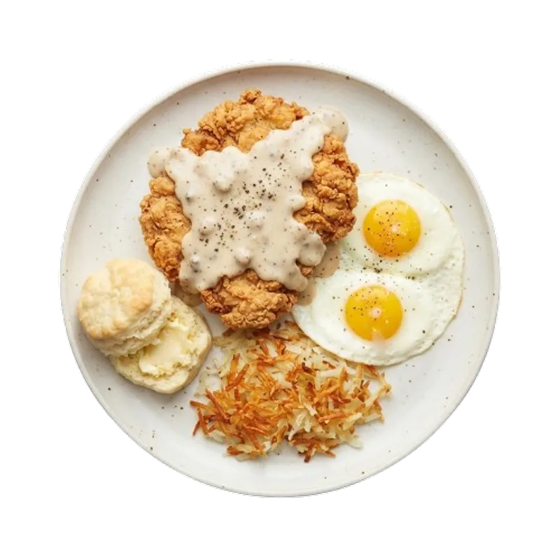 Country Fried Steak & Eggs