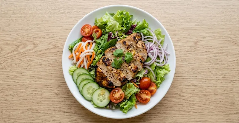 74. Grilled Chicken Salad