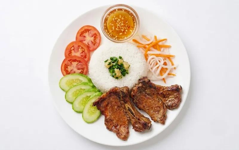 23. Pork Chop With White Rice