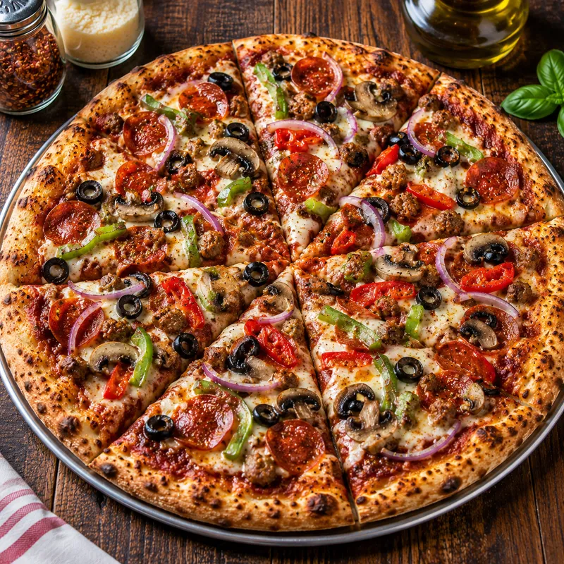 Medium 12" Supreme Pizza