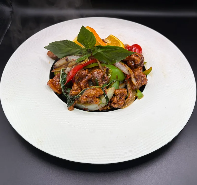 Crispy Chicken Basil