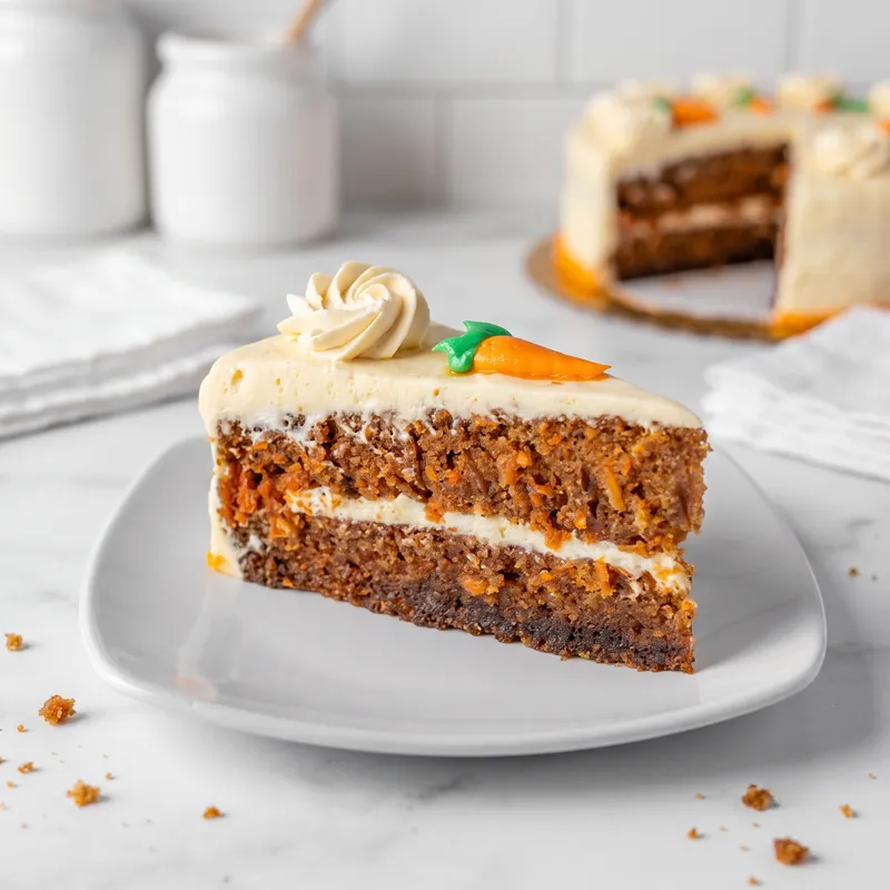 Carrot Cake Slice