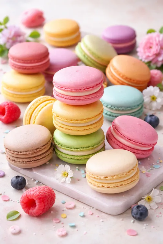 2 Macarons