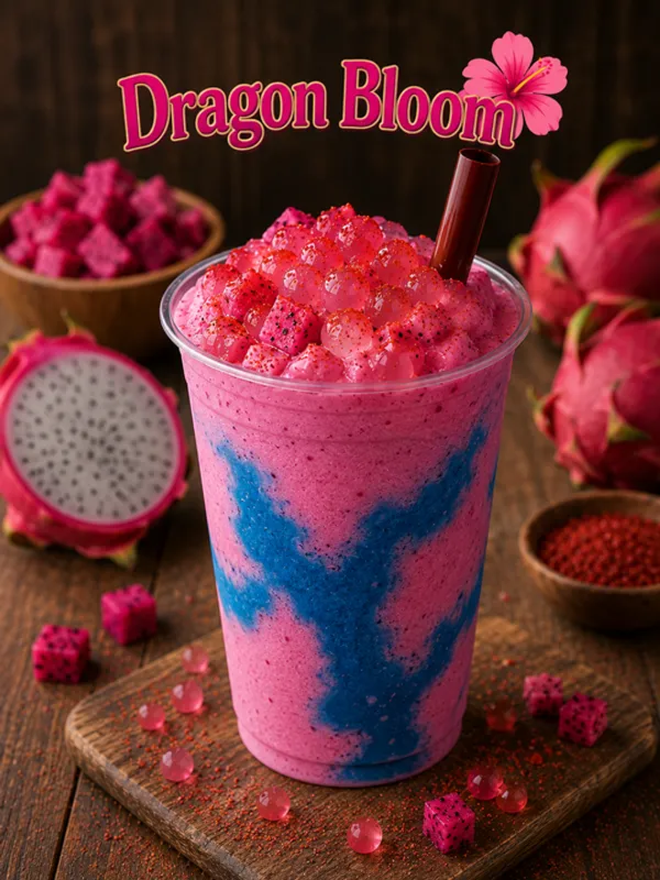 Dragon Bloom (Strawberry Popping Boba Included)
