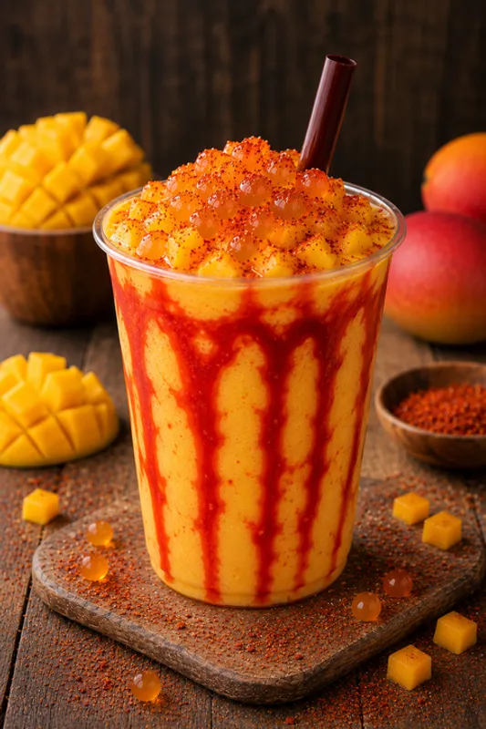 Mangonada (Mango Popping Boba Included)