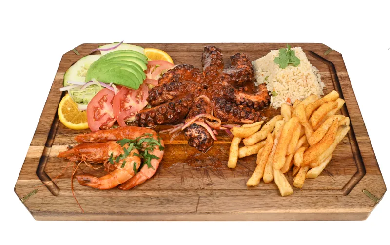 Pulpo Zarandeado