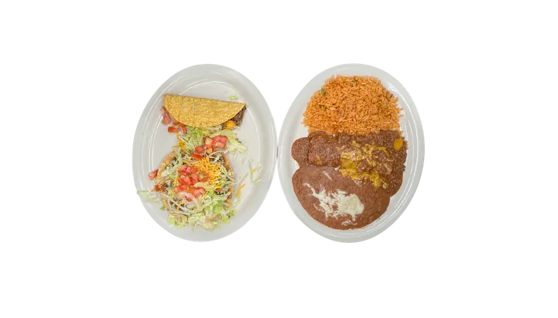C5. One Taco, One Tostada & One Enchilada