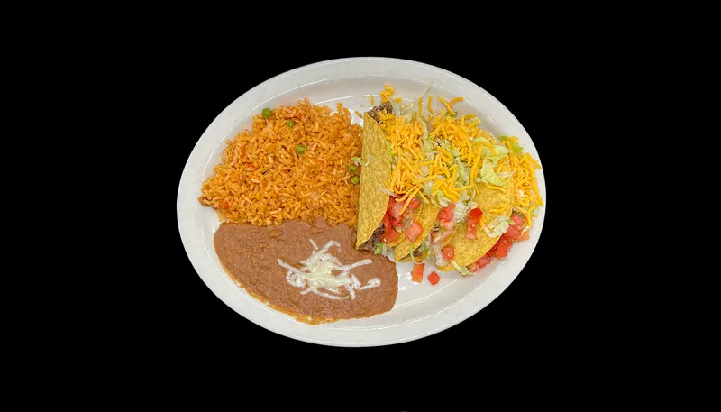 Three Crispy Tacos