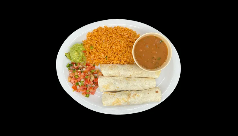 Three Tacos Al Carbon