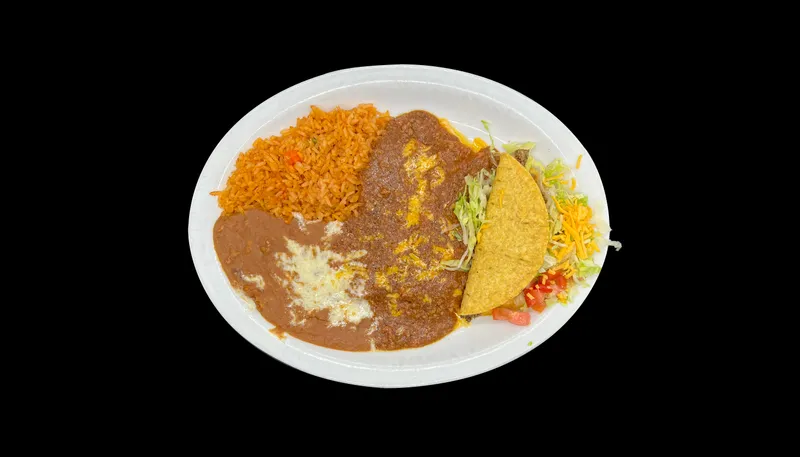 C2. One Taco & Two Enchiladas