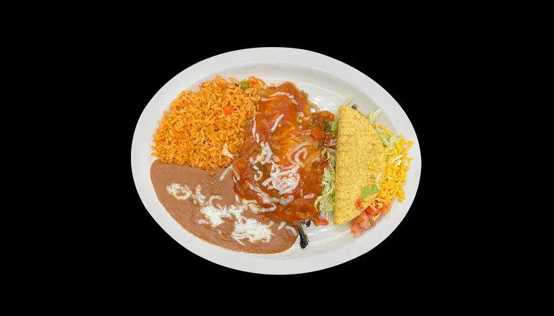 C1. One Taco & One Chile Relleno
