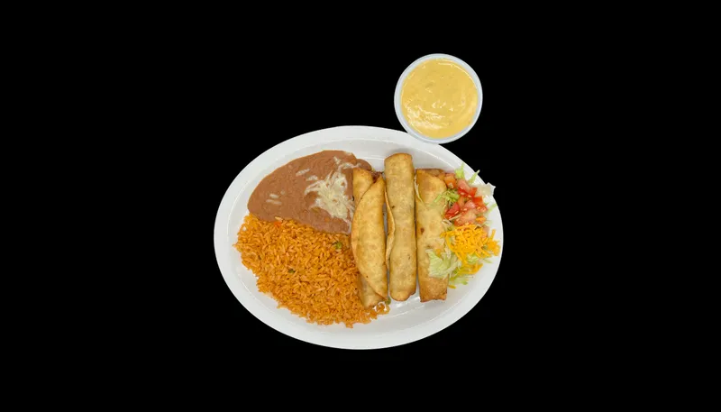 Chicken & Jalapeno Flautas