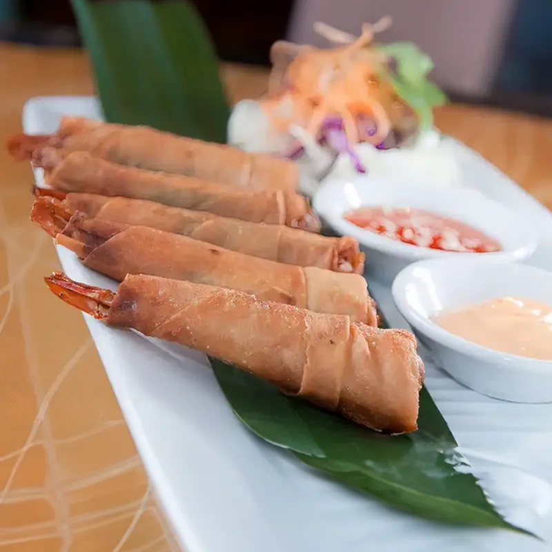 Vegetarian Spring Rolls (5)