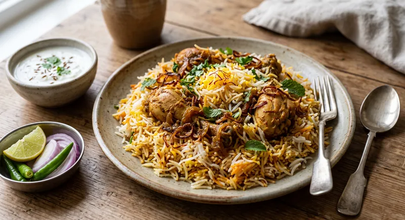 Biryani (Veg/Chicken/Mutton)