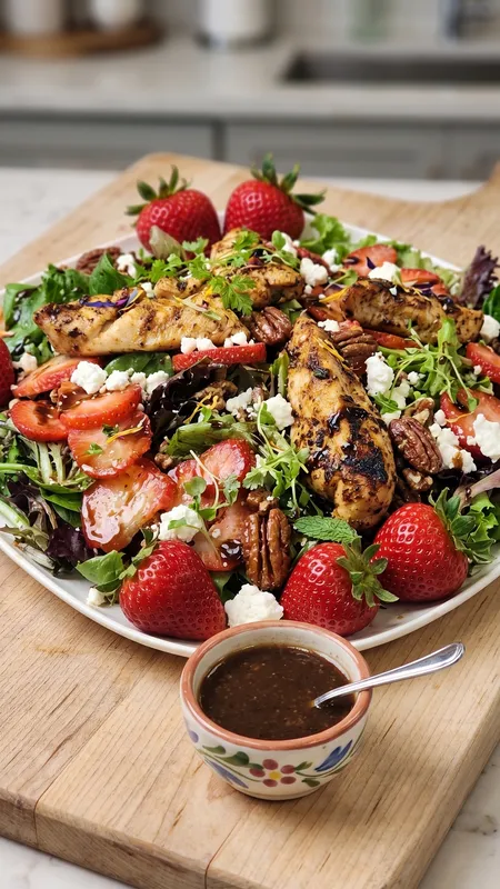 Strawberry Pecan Salad